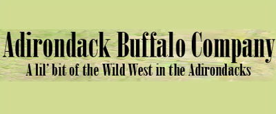 Adirondack Buffalo Company business card